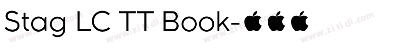 Stag LC TT Book字体转换 Stag LC TT Book字体转换